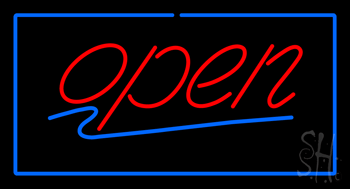 Open Animated LED Neon Sign