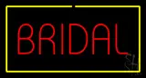 Bridal Rectangle Yellow LED Neon Sign