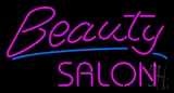 Pink Beauty Salon Blue Line LED Neon Sign