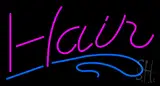 Pink Hair Blue Line LED Neon Sign