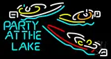 Beer Party At The Lake LED Neon Sign