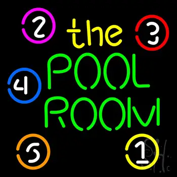 The Pool Room LED Neon Sign