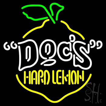 Docs Hard Lemon LED Neon Sign