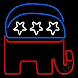 GOP Elephant Republican Party LED Neon Sign