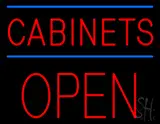 Cabinets Block Open LED Neon Sign