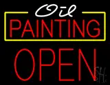 Oil Painting Block Open LED Neon Sign