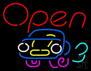 Car Open LED Neon Sign