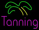 Pink Tanning Palm Tree LED Neon Sign