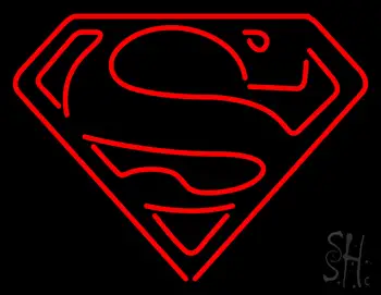 Superman Returns S-Shield LED Neon Sign