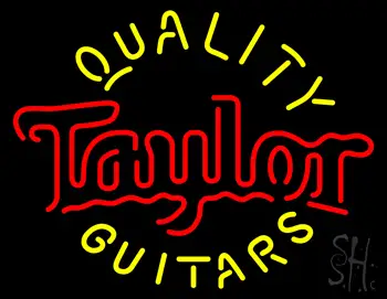 Taylor Quality Guitars LED Neon Sign