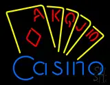 Casino Cards LED Neon Sign