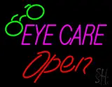 Pink Eye Care Red Open Logo LED Neon Sign