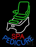Spa Pedicure Chair Logo Neon Sign