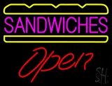 Sandwiches Open LED Neon Sign