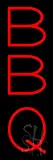 Vertical Red BBQ LED Neon Sign