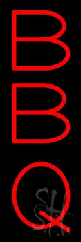 Vertical Red BBQ LED Neon Sign