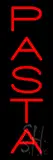 Red Vertical Pasta LED Neon Sign