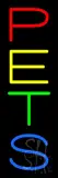 Pets Vertical LED Neon Sign