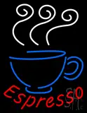 Espresso Coffee Logo Neon Sign