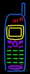 Cellular Phone Logo LED Neon Sign