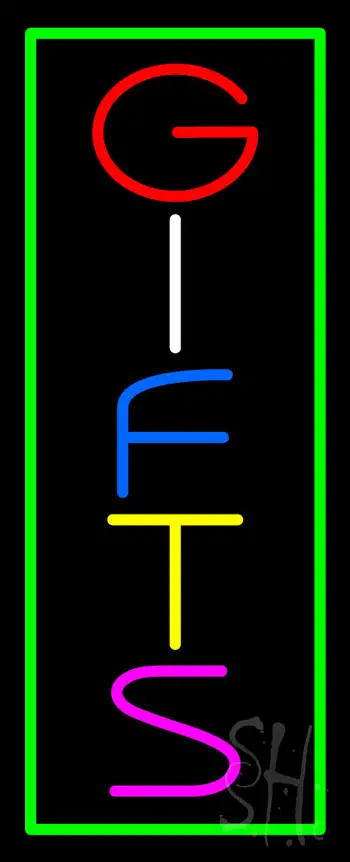 Gifts Vertical Neon Sign