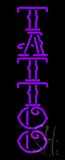 Vertical Purple Tattoo LED Neon Sign