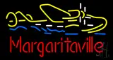 Margaritaville Seaplane LED Neon Sign