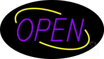Open Deco Style LED Neon Sign