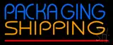 Packaging Shipping Red Line LED Neon Sign