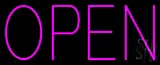 Open Pink LED Neon Sign