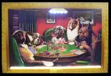 Dogs Playing Poker Neon/Led Picture