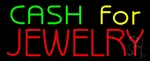 Green Cash for Jewelry Neon Sign