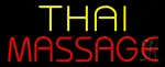 Yellow Thai Red Massage Neon Sign