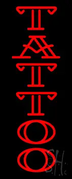Double Stroke Red Tattoo Neon Sign