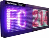 Semi-outdoor Red-Color Led Display P10_128x128dots solution
