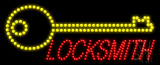 Locksmith Logo Animated LED Sign