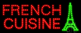 French Cuisine Logo Animated LED Sign