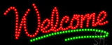 Welcome Animated LED Sign
