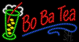 Bo Ba Tea Animated LED Sign