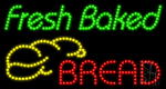 Fresh Baked Bread Animated LED Sign
