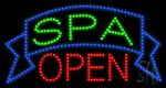 Spa Open Animated LED Sign