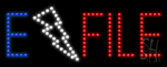 E File Animated LED Sign