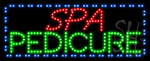 Spa Pedicure Animated LED Sign