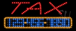 Tax Service Animated LED Sign