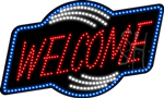 Welcome Animated LED Sign