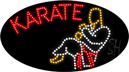 Karate Kick Animated LED Sign
