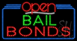 Bail Bonds Open Animated LED Sign