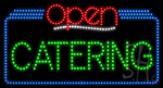 Catering Open Animated LED Sign