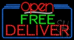 Free Deliver Open Animated LED Sign