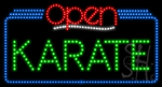 Karate Open Animated LED Sign